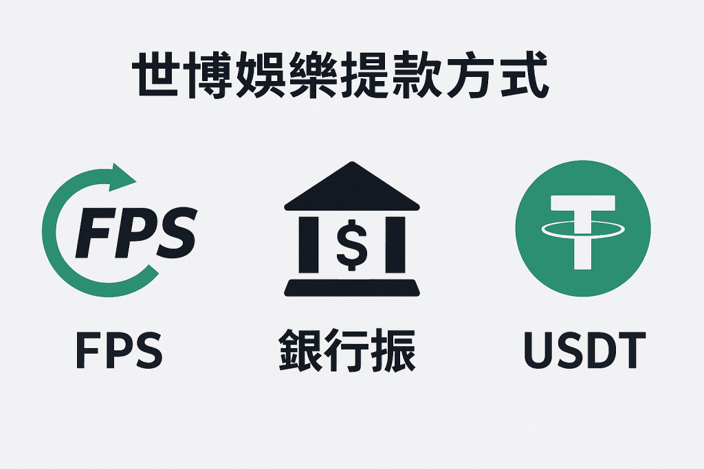 世博娛樂提款方式圖示